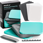Nicpro Paleta Stay Wet para pintar en miniatura, pintura acrílica