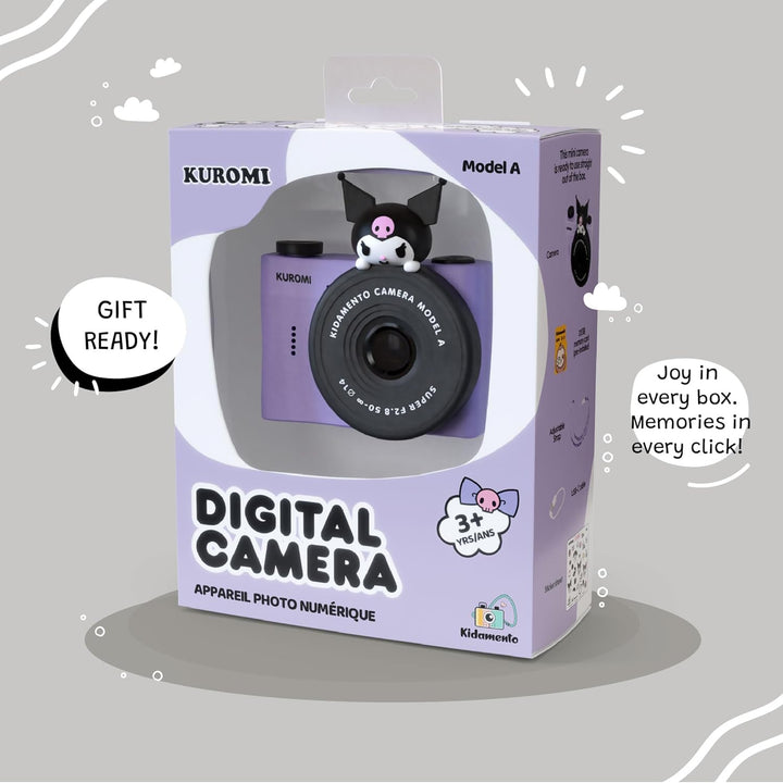 Cámara digital y videocámara para niños mini Kuromi de Kidamento, t...