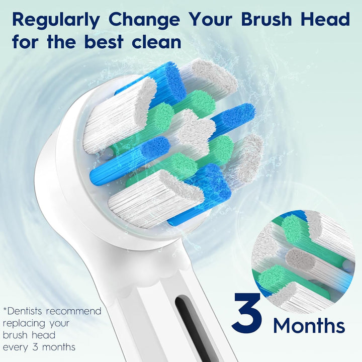 DeBizz iO - Cabezales de repuesto compatibles con Oral B iO 3 4 5 6...