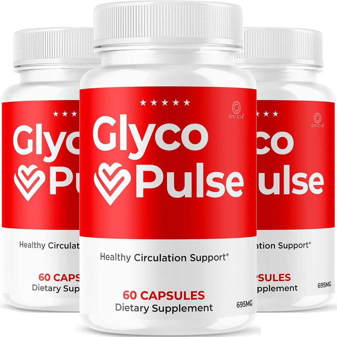 (Paquete de 3) Cápsulas Glyco Pulse - Píldoras oficiales GlycoPulse...