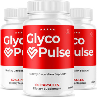 (Paquete de 3) Cápsulas Glyco Pulse - Píldoras oficiales GlycoPulse...