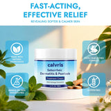 Calvris Scalp Comfort Balm - Fórmula botánica sin esteroides para c...