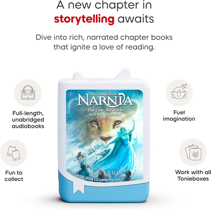Tonies Las Crónicas de Narnia Set de Audiolibros - Pack de 4