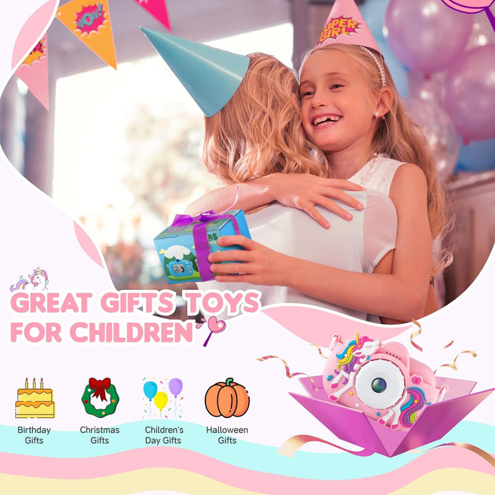 Cámara para niños para niñas de 3 a 5 años, regalos, cámara digital...