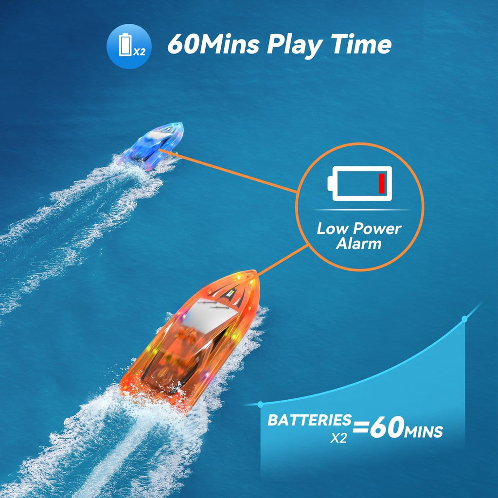 Barco a control remoto para niños, barcos de control remoto para piscina