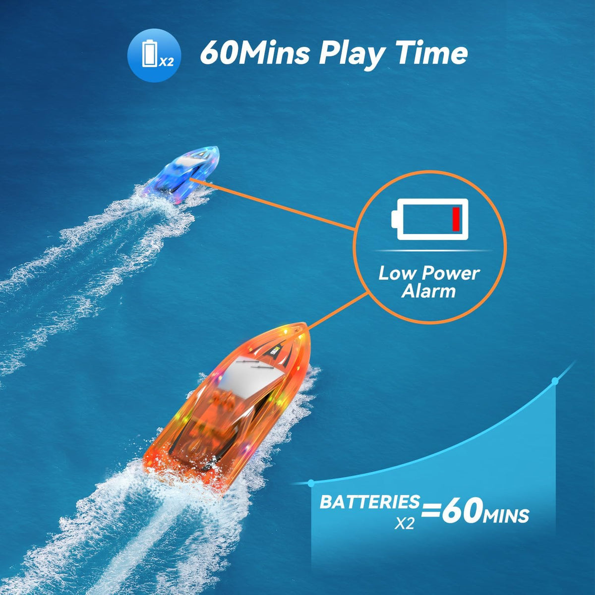 Barco a control remoto para niños, barcos de control remoto para piscina