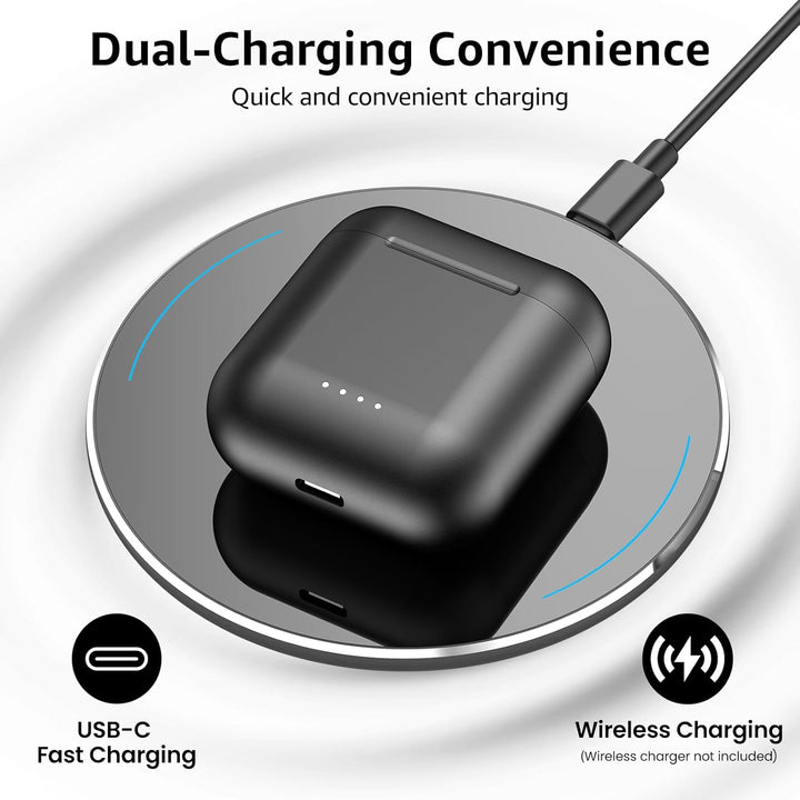 TOZO Auriculares inalámbricos T6, auriculares Bluetooth, sonido est...