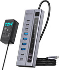 minisopuru, hub USB, alimentado