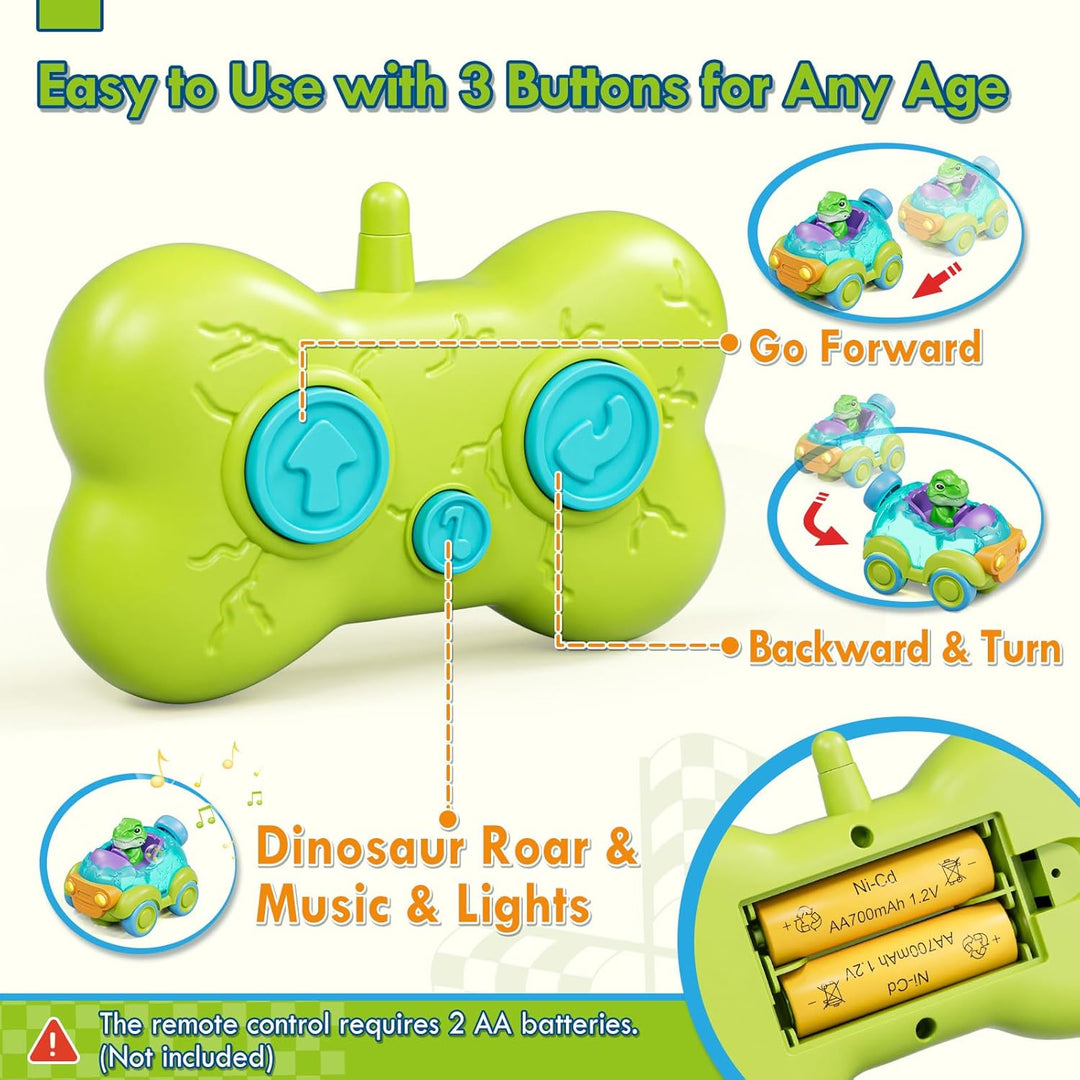 Lehoo Castle Auto a control remoto para niños pequeños, autos RC re...