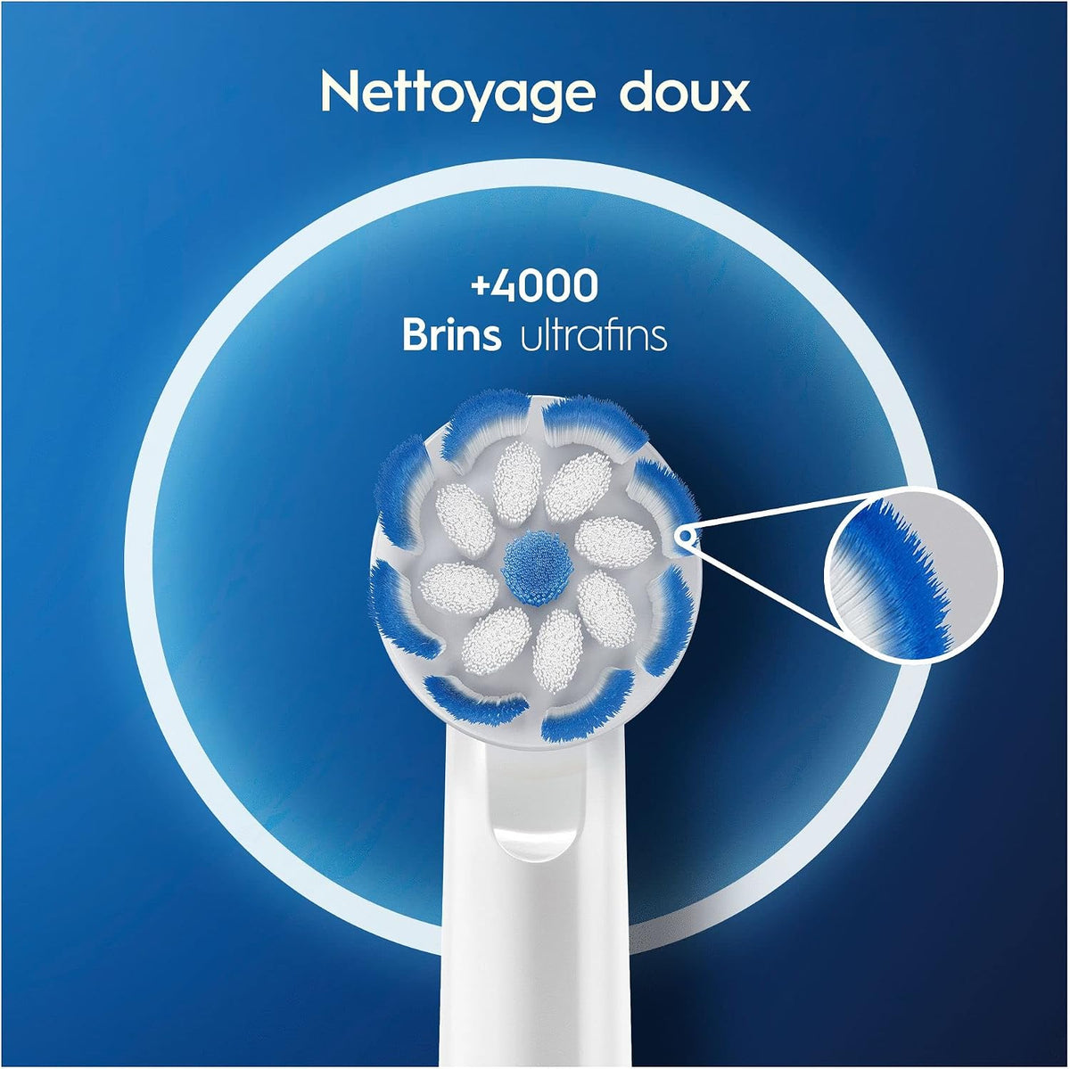 Oral-B Sensitive Clean - Cabezales de repuesto para cepillo de dien...