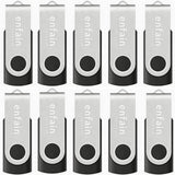 Enfain Unidad flash USB 3.0 de 32 GB para compartir, paquete de 10...