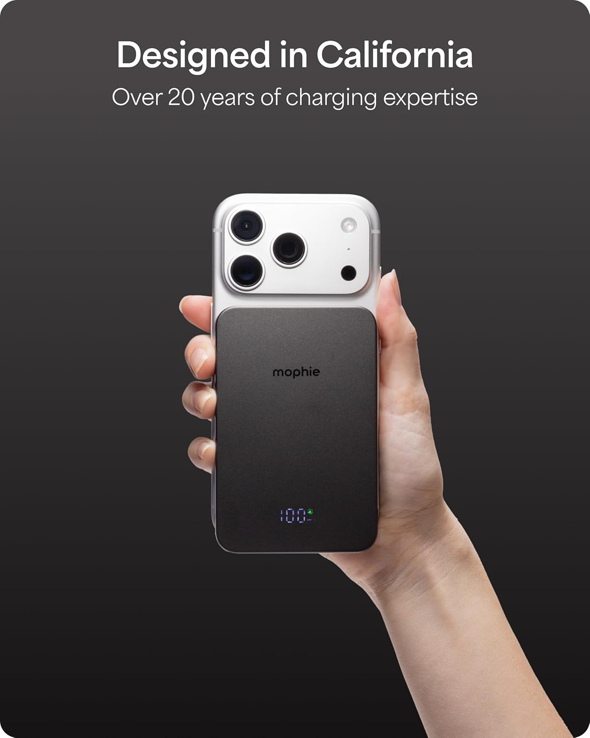 Mophie Powerstation Prime - Banco de energía inalámbrico de 5 K, ca...