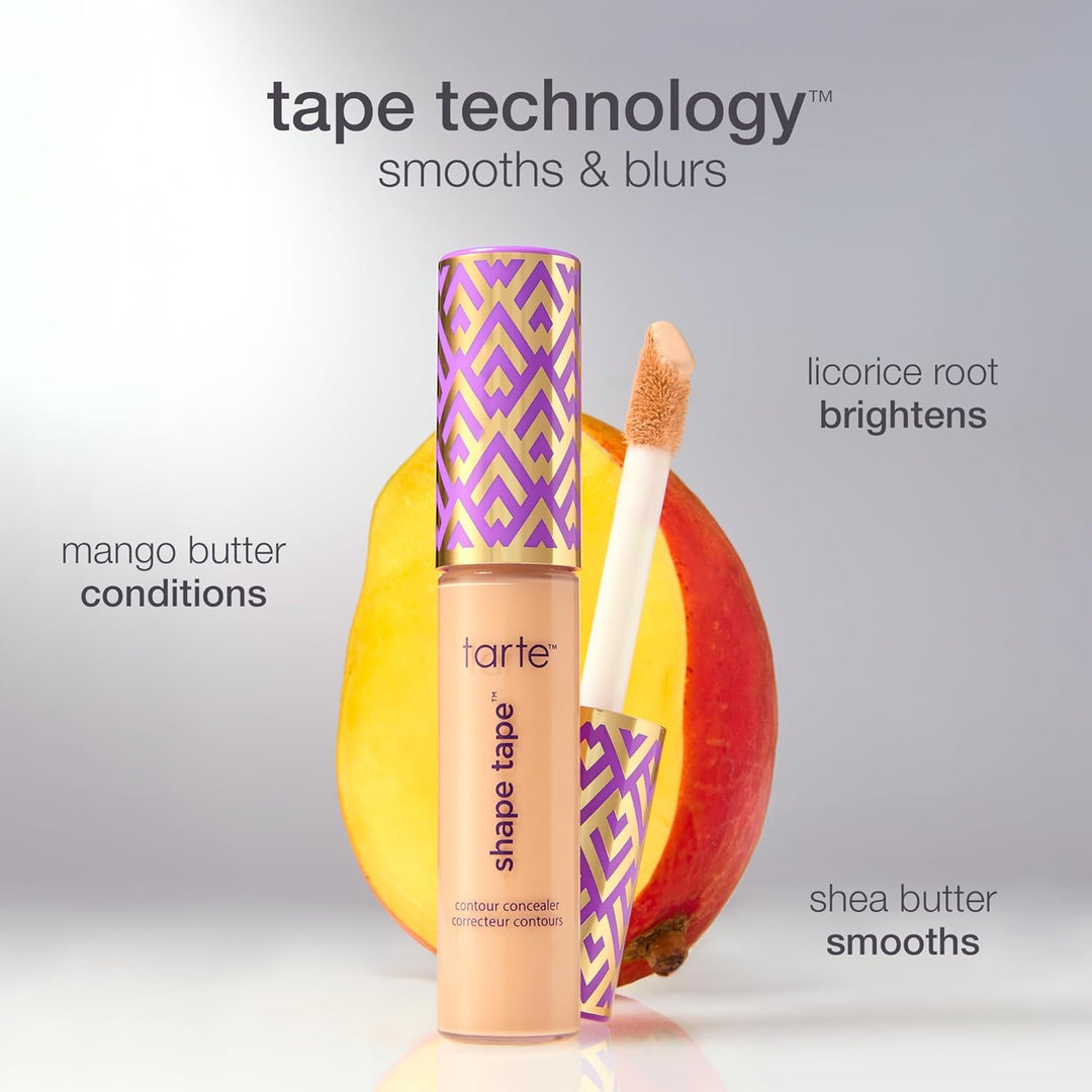 tarte shape tape corrector \u2013 Cobertura completa, acabado mate...