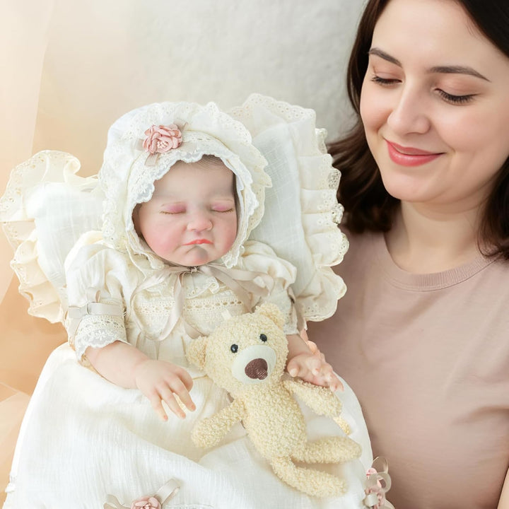 Vvioxiu Muñecas de bebé Reborn de 22 pulgadas, muñeca realista de b...