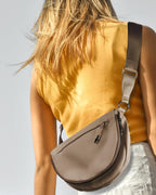 Bolso de Media Luna para Mujeres y Hombres, MEISEY - Mochila de Nylon Plegable de Moda con Correa de Hombro Ajustable