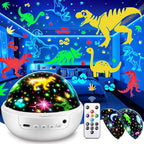 Staryou Juguetes de Dinosaurio para Niños de 2 a 7, 【Control Remoto