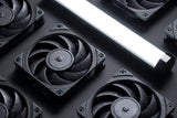 Noctua NF-A12x25 PWM chromax.Black.swap, ventilador silencioso de a...
