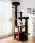 Árbol moderno para gatos de interior de 63 pulgadas