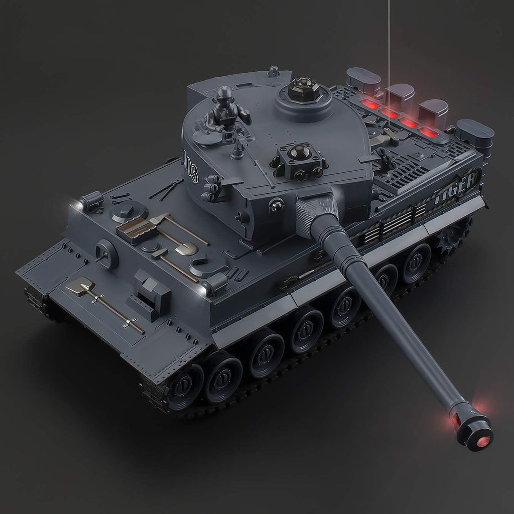 BEAURE Rc Tanks, 1:28 WW2 - Juguetes de tanque del ejército alemán de tigre