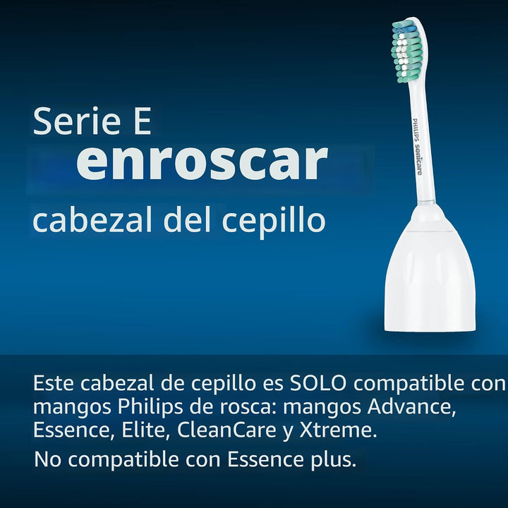 Cabezas de cepillo Philips Sonicare eSeries estándar, de recambio,...