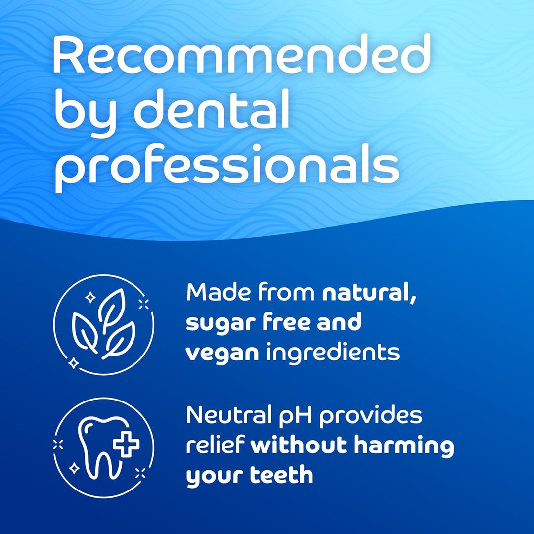 Oracoat XyliMelts - Discos hidratantes para la boca seca, sin azúca...