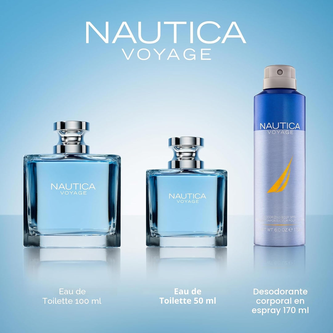 Nautica Voyage Eau de Toilette para hombre, 6.7 fl oz (200 ml)