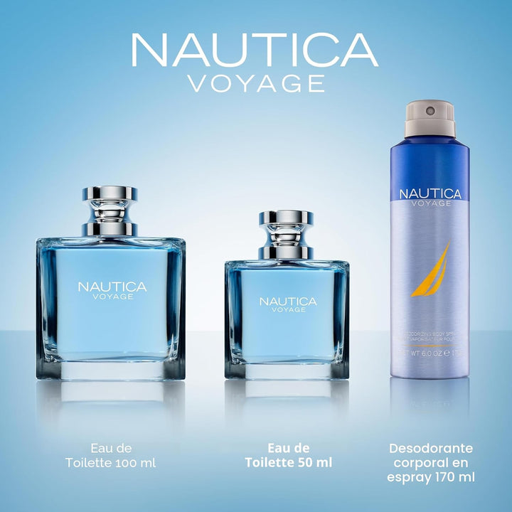 Nautica Voyage Eau de Toilette para hombre, 6.7 fl oz (200 ml)