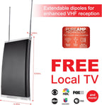 GE Antena de TV para Smart TV interior, antena HD, canales locales