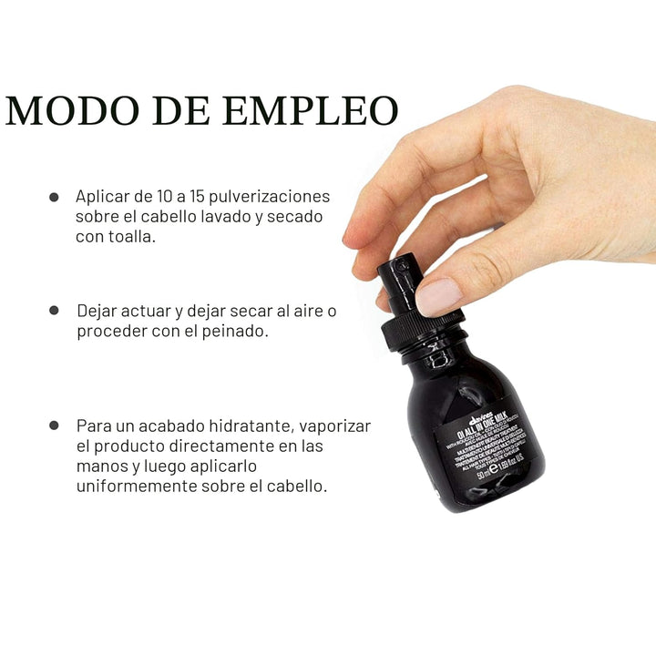 Davines OI All in One Milk | Acondicionador en spray sin enjuague p...