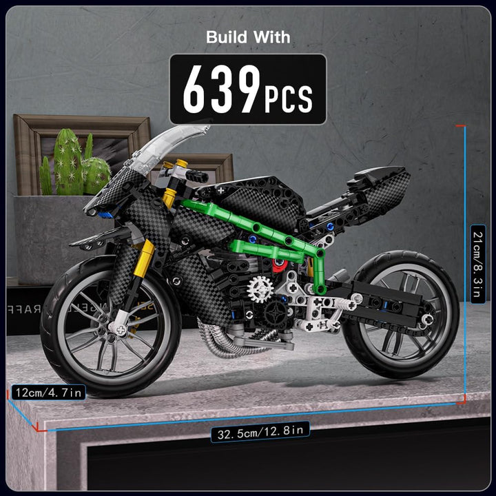 Mould King Kit de construcción de motocicleta kit de