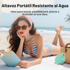 INSMY C12 Altavoz Bluetooth Portátil Pequeño Impermeable IP67 para Ducha