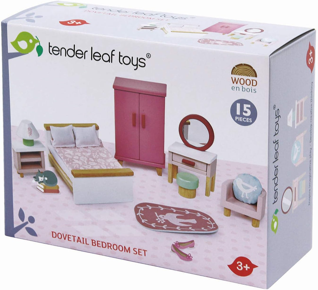 Tender Leaf Toys - Accesorios para casa de muñecas Dovetail - Juego...