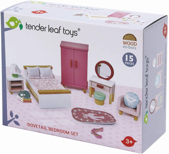 Tender Leaf Toys - Accesorios para casa de muñecas Dovetail - Juego...