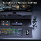 atolla, hub USB 6 de 7 puertos, alimentado