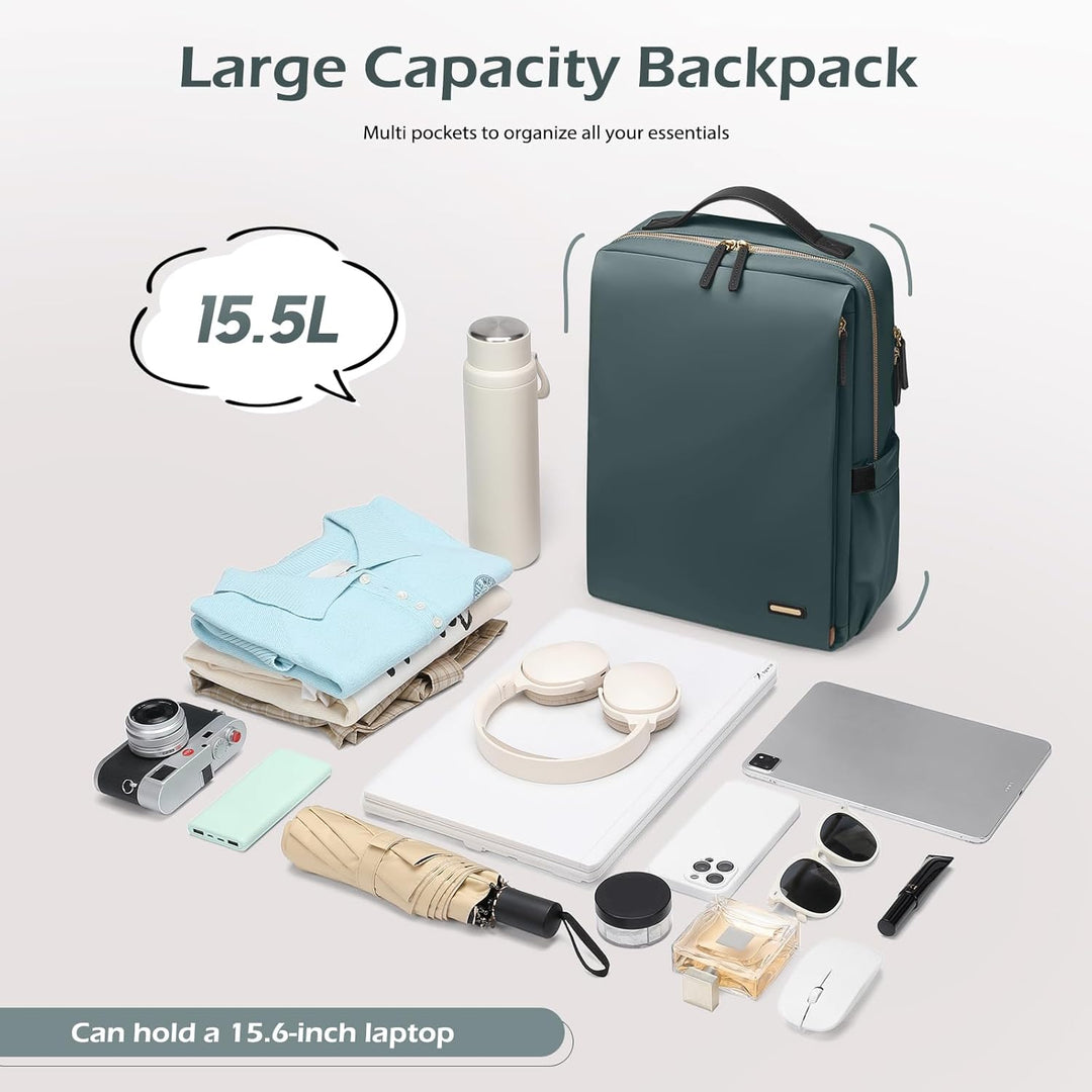 GOLF SUPAGS - Mochila elegante para laptop para mujer, mochila para...