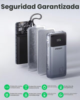 PISEN Banco de energía con certificación 3C - 20000mAh 67W CCC Powe...