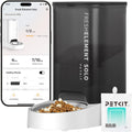 PETKIT Comedero Automático para Gatos, Comedero Automático para Perros WiFi 2.4G, Dispensador de Comida para Mascotas con Control de Aplicación y Sistema Triple Fresh-Lock, Hasta 10 Comidas al Día