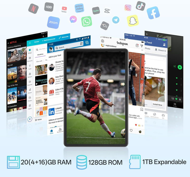 FIRYMID Tablet Android 16 de 10,1 pulgadas, 2 en 1 con teclado y ra...