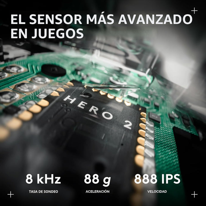 Logitech G PRO X2 SUPERSTRIKE Mouse inalámbrico para juegos: interr...