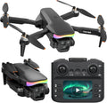 Dron con cámara, FPV Drone con control remoto de pantalla, dron motor sin escobillas para adultos principiantes y niños, 20 minutos de tiempo de vuelo con una tecla, plegable, fácil de volar, juguete