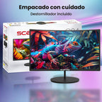 ¡Nuevo! Sceptre - Monitor curvo para videojuegos de 24 pulgadas, 10...