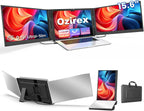 Ozirex Extensor de pantalla para laptop de 15.6 pulgadas, monitor p...