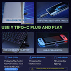 Tatybo Auriculares inalámbricos para juegos para PS5 PC, modo dual