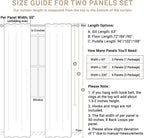 Cortinas opacas de lino para dormitorio de 84 pulgadas de largo, con pestaña trasera, bolsillo para barra, cortinas para sala de estar, juego de 2 paneles de cortinas opacas con