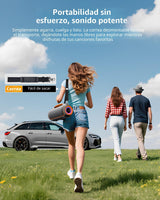 VUOPAX Altavoces Bluetooth portátiles inalámbricos de mejora, sonid...