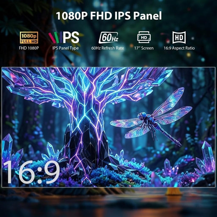 APILDELLA Extensor de pantalla triple para laptop de 15.6 pulgadas,...