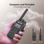 Retevis Radio DMR MateTalk P3 con auricular (paquete de 2)