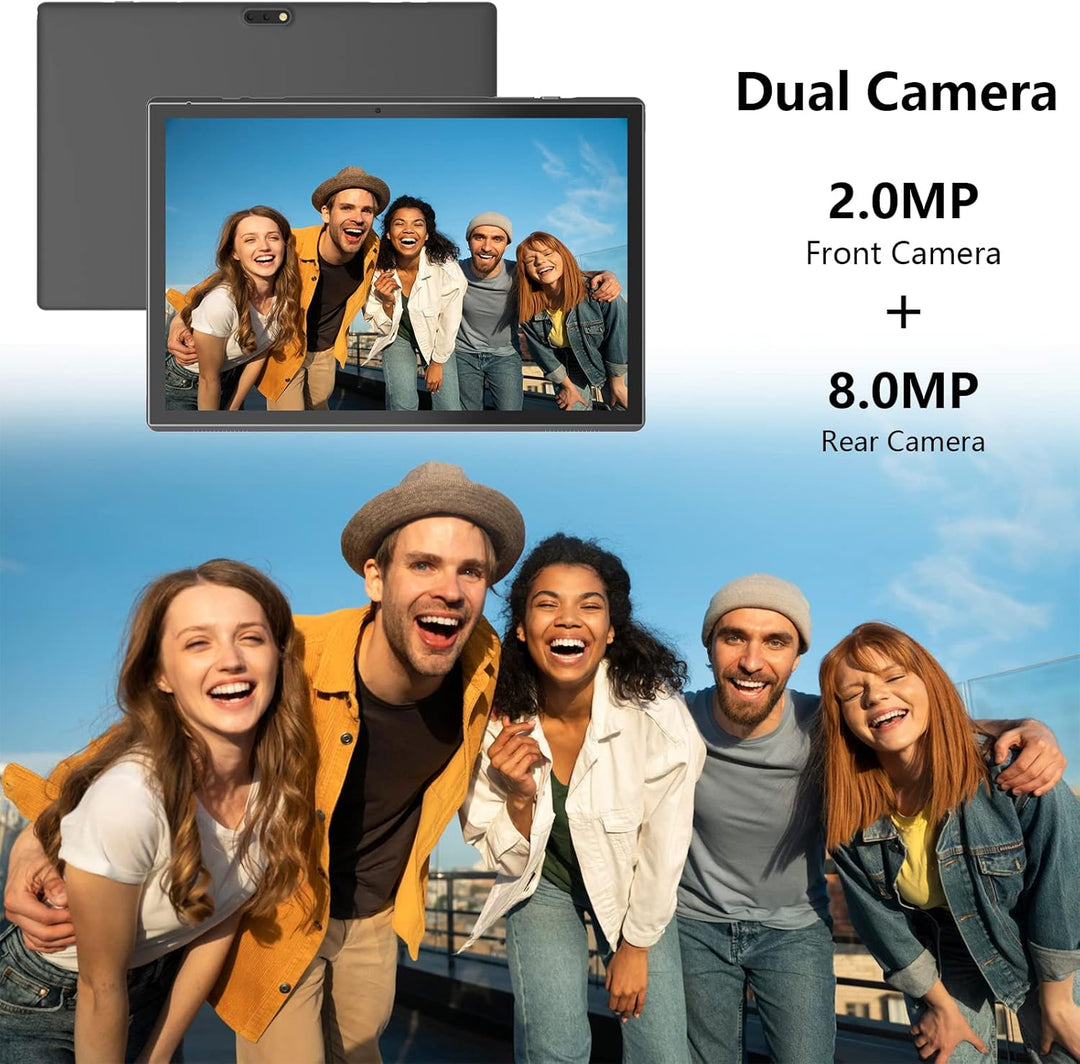 Tablet Android de 10 Pulgadas con Estuche y Lápiz Táctil Android 15...