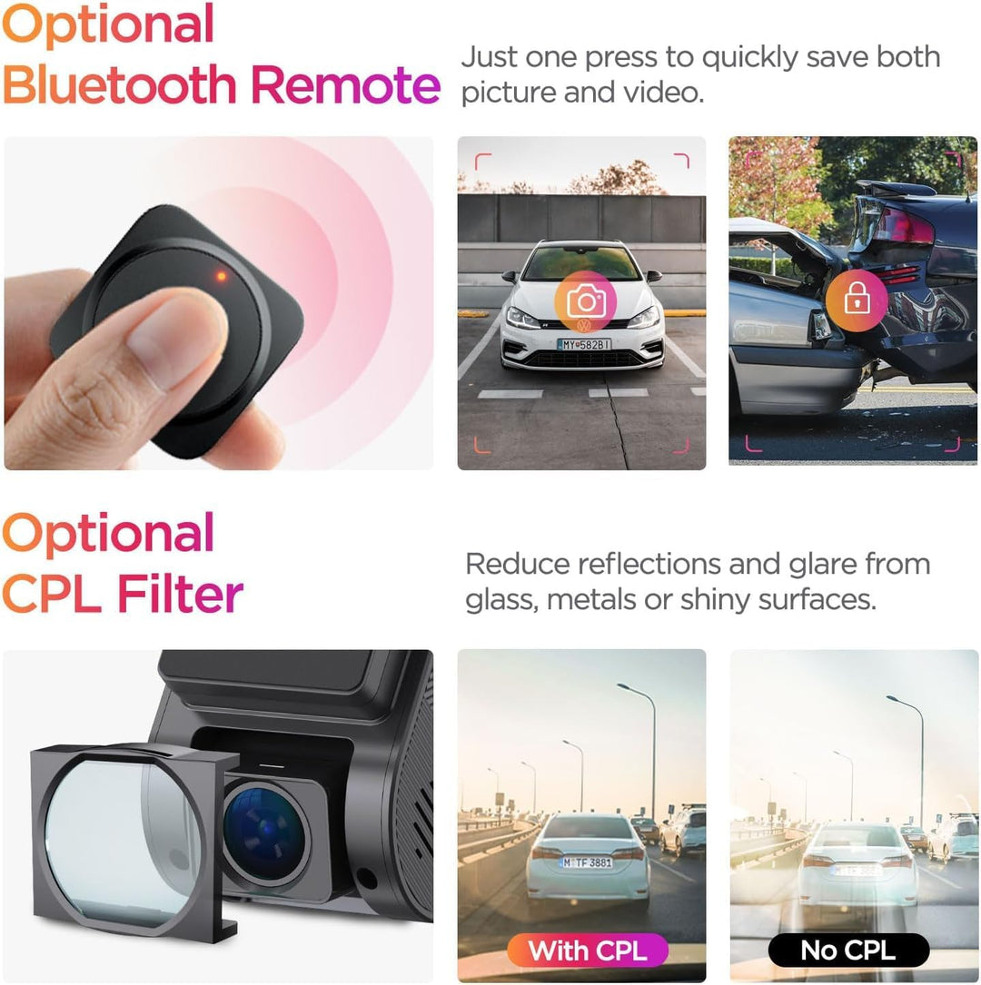VIOFO Dash Cam A119 Mini 2 sensor STARVIS 2 2K 60 fps/HDR