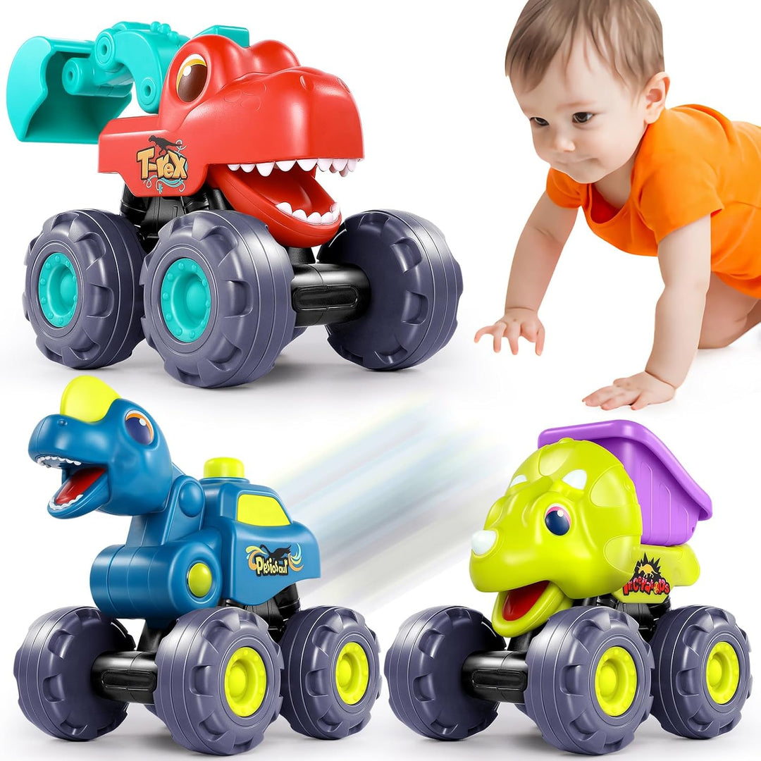 OCATO Camiones Monstruo de Dinosaurio para Niños Pequeños de 2-4 Añ...